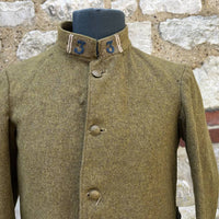Veste troupe modèle 1915 en drap moutarde