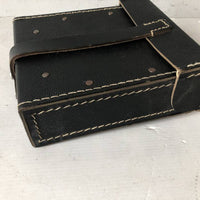 WH – Trousse d'entretien MG42 Carton-cuir noir