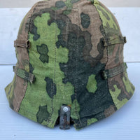 Couvre casque Waffen-SS, 3ème type, à brides de camouflage