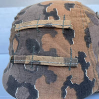 Couvre casque Waffen-SS, 3ème type, à brides de camouflage