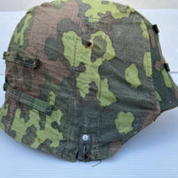 Couvre casque Waffen-SS, 3ème type, à brides de camouflage