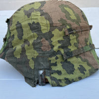 Couvre casque Waffen-SS, 3ème type, à brides de camouflage