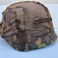 Couvre casque Waffen-SS, 3ème type, à brides de camouflage