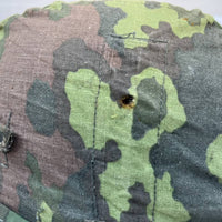 Couvre casque Waffen-SS, 3ème type, à brides de camouflage