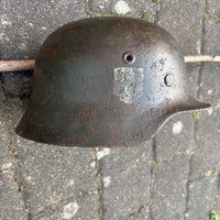 Casque en acier Wehrmacht M 40 DD original