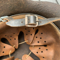 Ancien Casque Camoufle Allemand  - 2ème Guerre