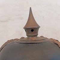 Casque À Pointe Pickelhaube Reserviste Badois Bavarois Original