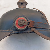 Casque À Pointe Pickelhaube Reserviste Badois Bavarois Original