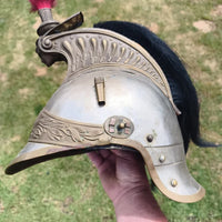 Ancien Casque Dragon , Cuirassier cimier Sortie De Grenier À Restaurer