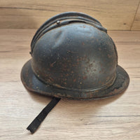 Casque Adrian Modèle 1915 – SERVICE DE SANTÉ (Médecin  Poilu WW1)