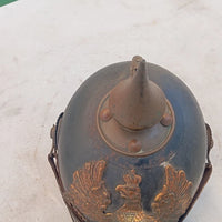 Casque À Pointe Pickelhaube Reserviste Badois Bavarois Original