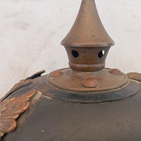 Casque À Pointe Pickelhaube Reserviste Badois Bavarois Original