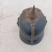 Casque À Pointe Pickelhaube Reserviste Badois Bavarois Original