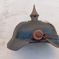 Casque À Pointe Pickelhaube Reserviste Badois Bavarois Original