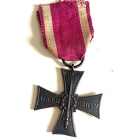 Ancienne Médaille Militaire Pologne croix des Braves 1920 ww1